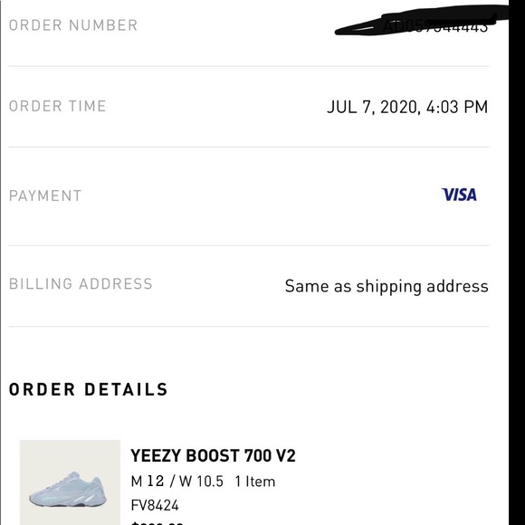 Adidas Yeezy 700 v2 Hospital Blue